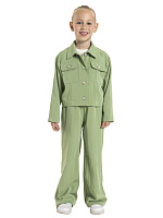 Жакет для девочки О56872 (зеленый)