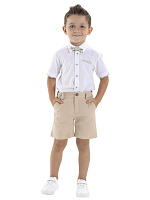 Шорты для мальчика О46954 (бежевый)