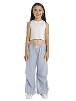 Брюки для девочки О56917 (голубой)