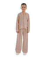 Джемпер для девочки О67077 (бежевый)