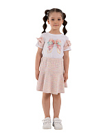 Юбка для девочки О67101 (розовый)