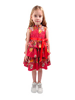 Платье для девочки О54027 (красный)
