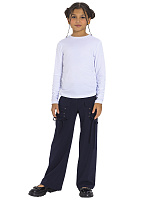 Джемпер для девочки О77050 (белый)