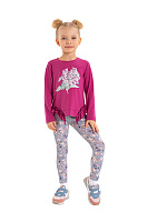 Джемпер для девочки О66642 (сиреневый)