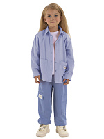 Блузка для девочки О56797 (сиреневый)