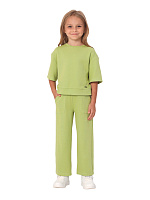 Комп.:джемп.,брюки для девочки О57300 (лайм)