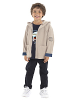 Джемпер для мальчика О46890 (бежевый)