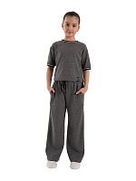Брюки для девочки О67072 (серый)