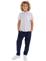 Верхняя сорочка для мальчика О16116 (белый)