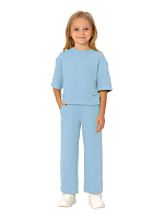 Комп.:джемп.,брюки для девочки О57300 (голубой)
