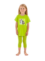 Пижама для девочки 06090 (лайм)