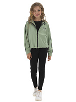 Брюки для девочки О56824 (черный)