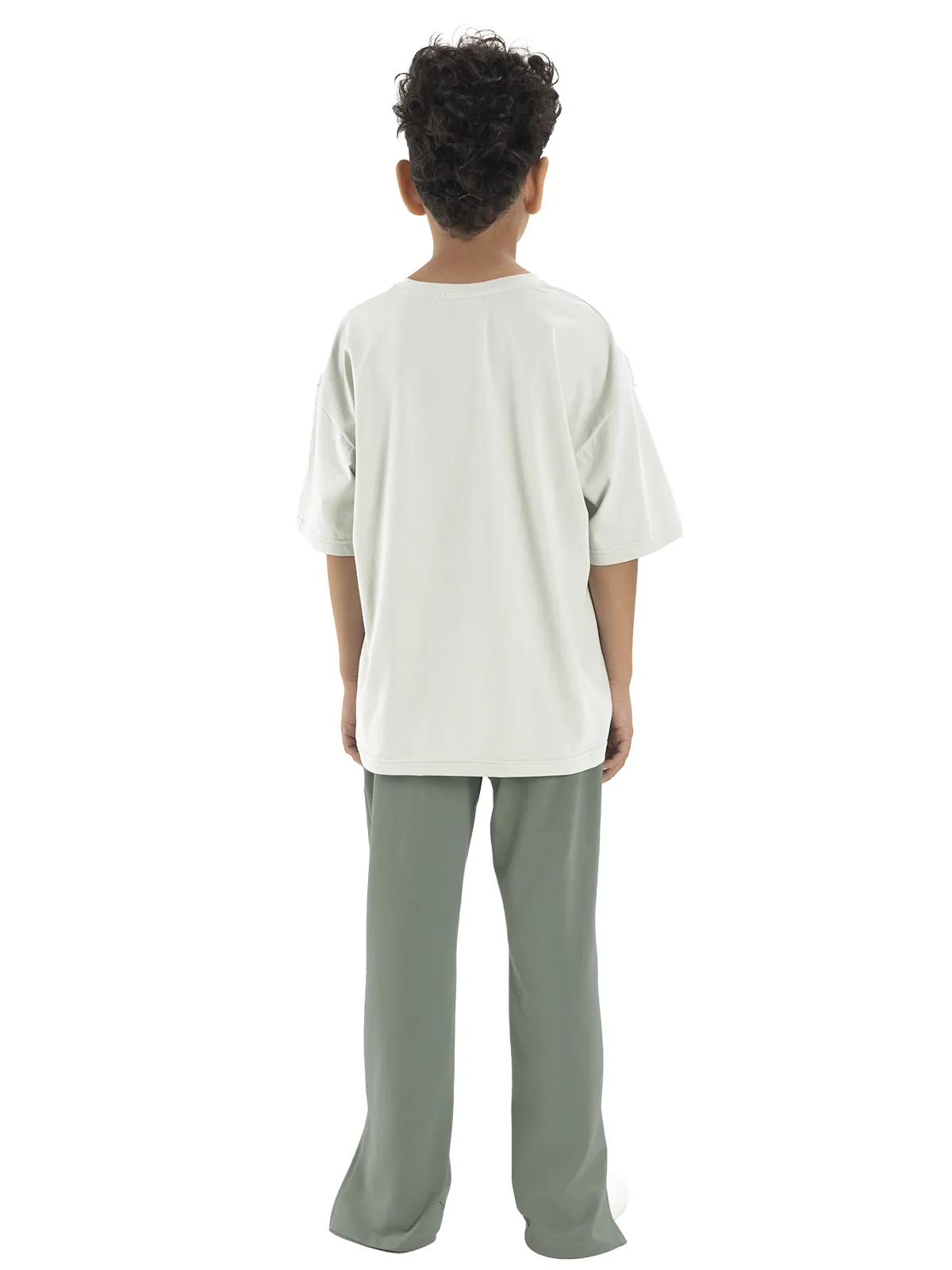 Брюки для мальчика О46950 (зеленый)